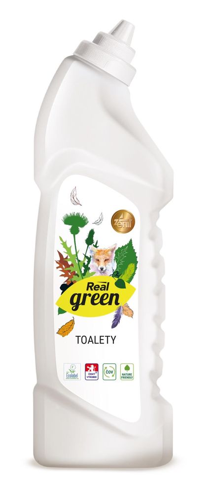 WEBHIDDENBRAND Čistiaci prípravok na WC Real green clean - 750 g